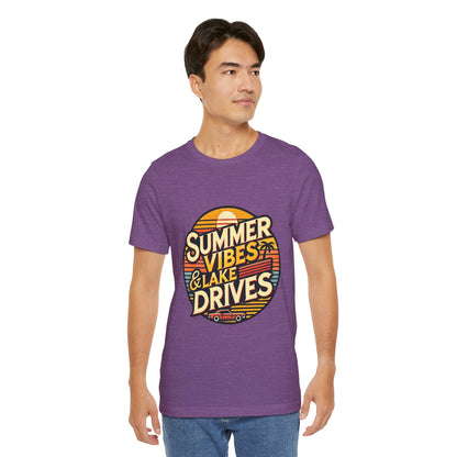 Summer Vibes & Lake Drives Short Sleeve Tee