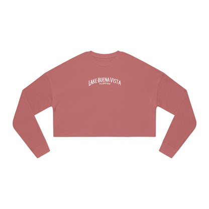 Adventurous Lake Buena Vista Women's Cropped Sweatshirt
