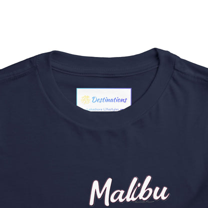Retro Malibu Unisex Toddler Short Sleeve Tee