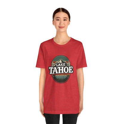 Vintage Lake Tahoe Unisex Jersey Short Sleeve Tee