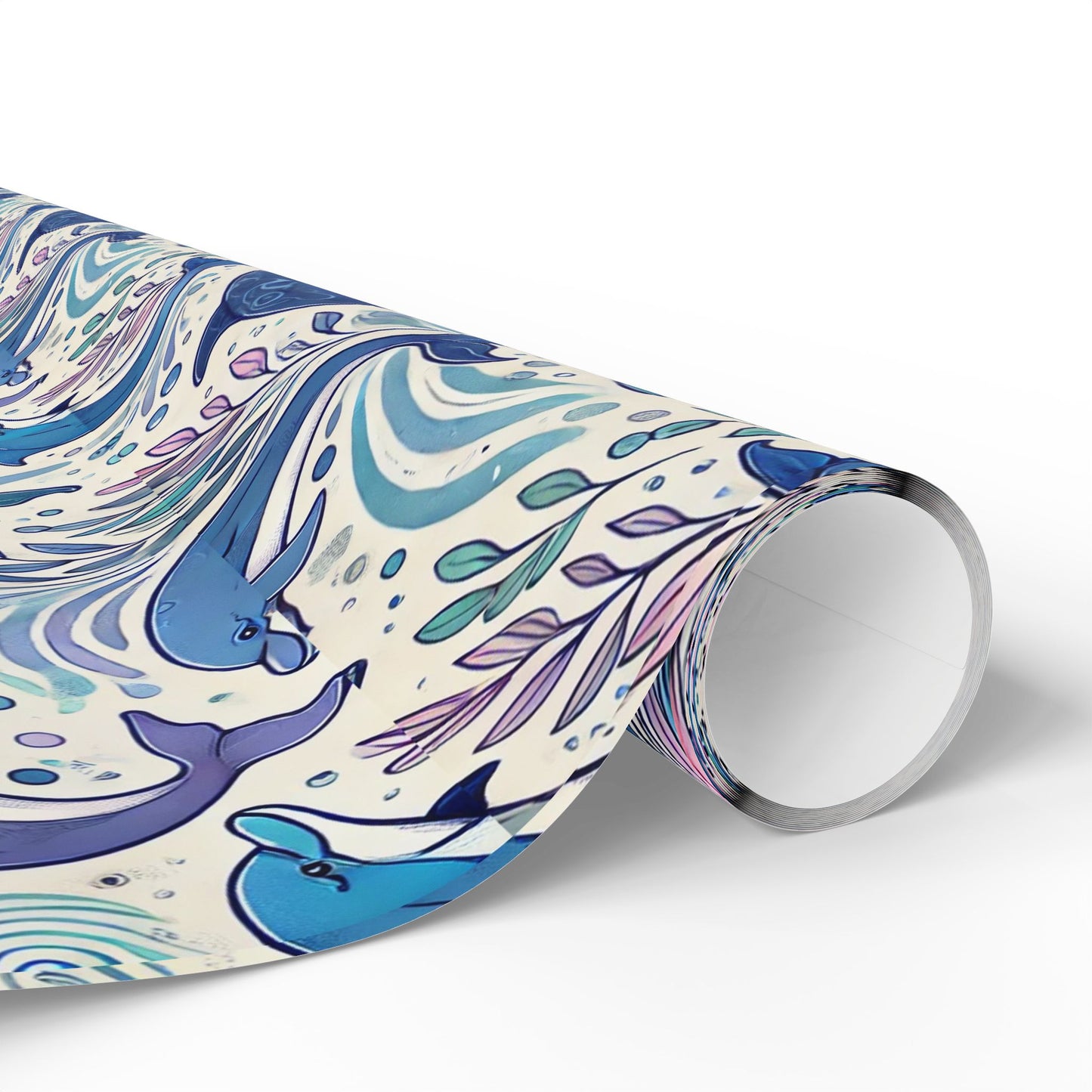 Dolphin Print Wrapping Paper
