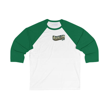 Elegant Avalon Men's 3/4 Sleeve Baseball Tee