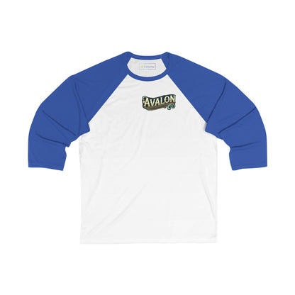 Elegant Avalon Men's 3/4 Sleeve Baseball Tee