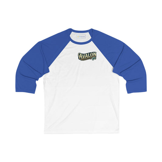 Elegant Avalon Men's 3/4 Sleeve Baseball Tee