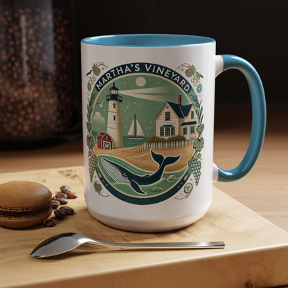 Vintage Martha's Vineyard Accent Coffee Mug