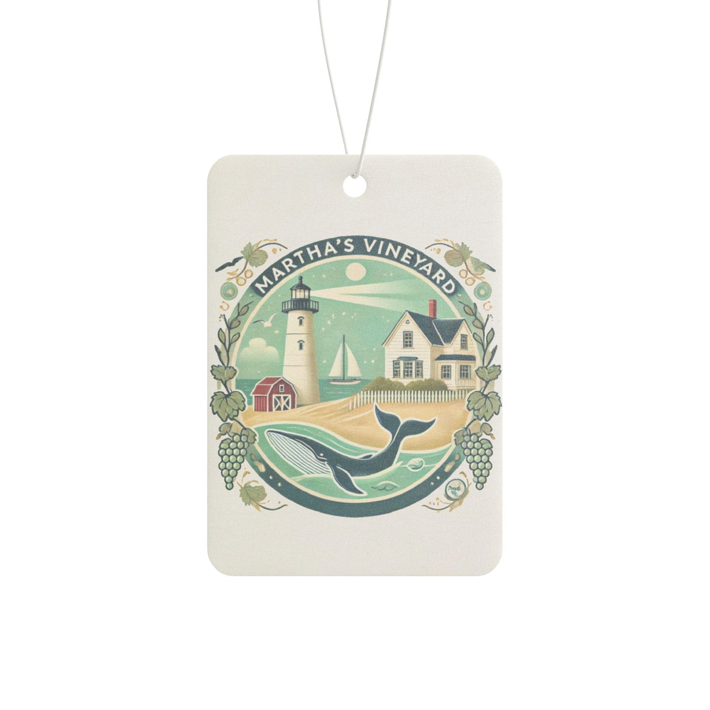 Vintage Martha's Vineyard Car Air Freshener