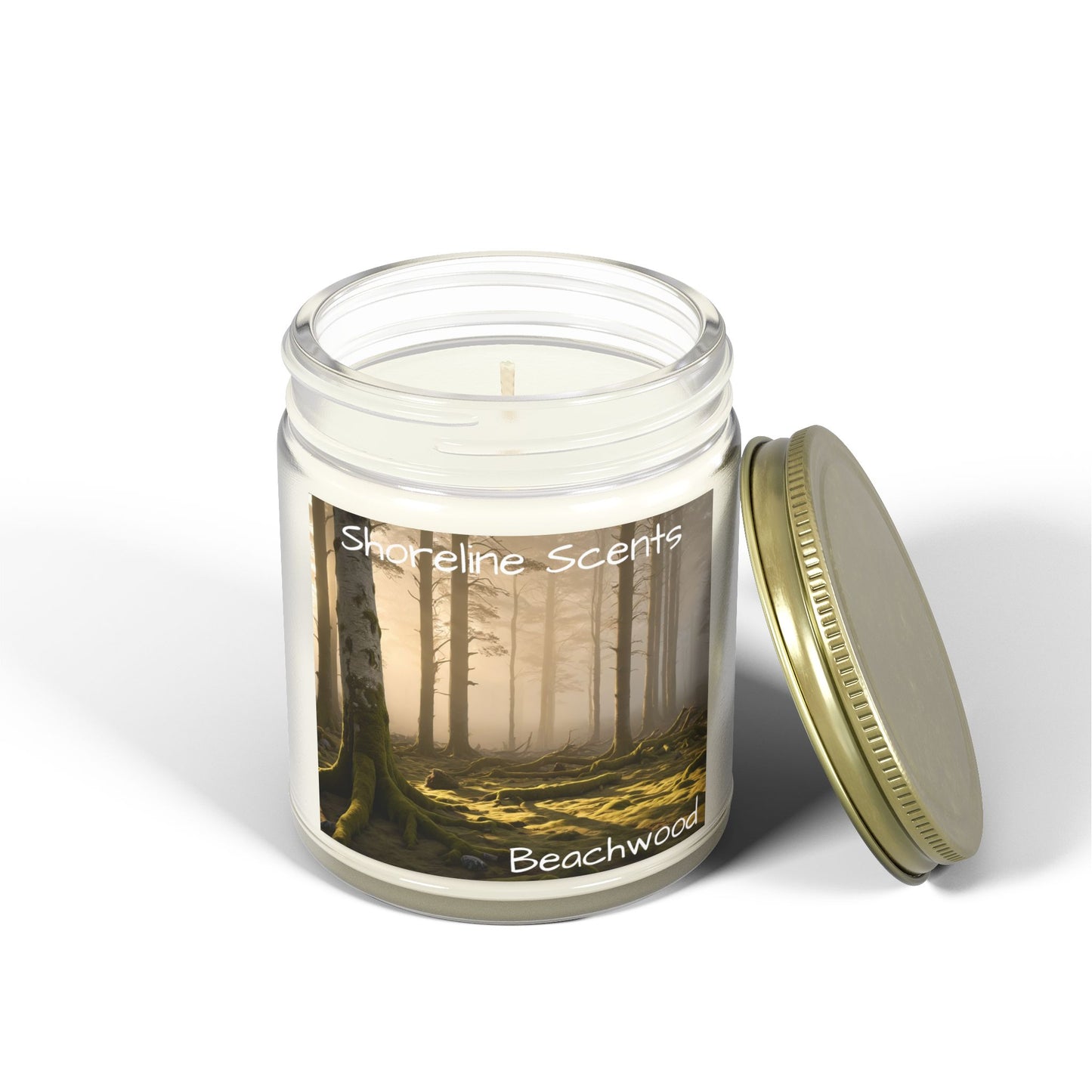 Beachwood Scented Candle (Apricot Wax)