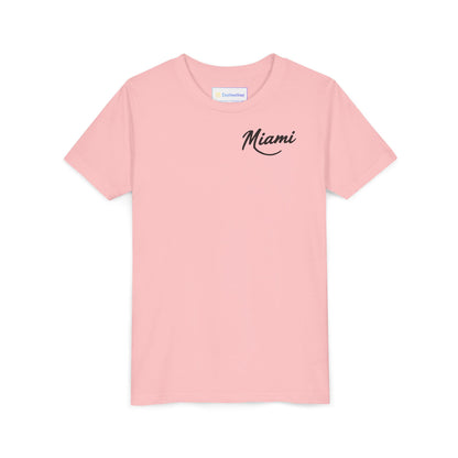 Retro Miami Unisex Youth Short Sleeve Tee