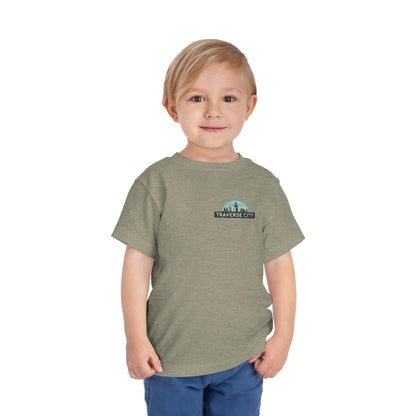Vintage Traverse City Unisex Toddler Short Sleeve Tee