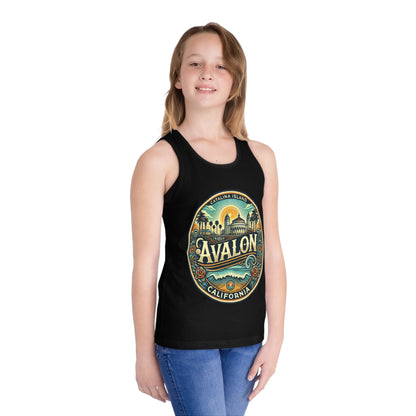 Elegant Avalon Unisex Kids Jersey Tank Top
