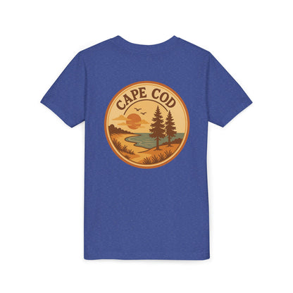 Rustic Cape Cod Unisex Youth Short Sleeve Tee
