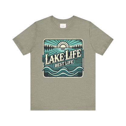 Lake Life Best Life Jersey Short Sleeve Tee