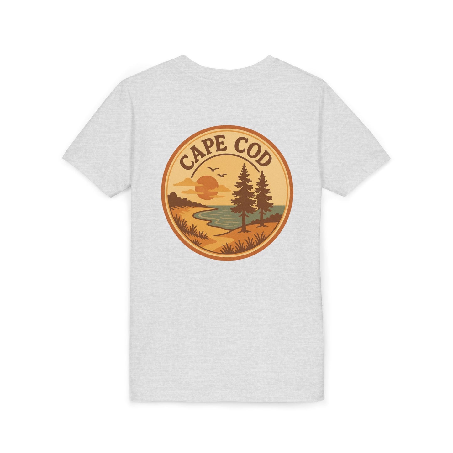 Rustic Cape Cod Unisex Youth Short Sleeve Tee