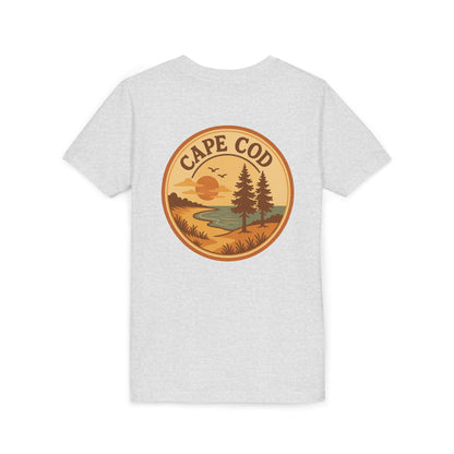 Rustic Cape Cod Unisex Youth Short Sleeve Tee