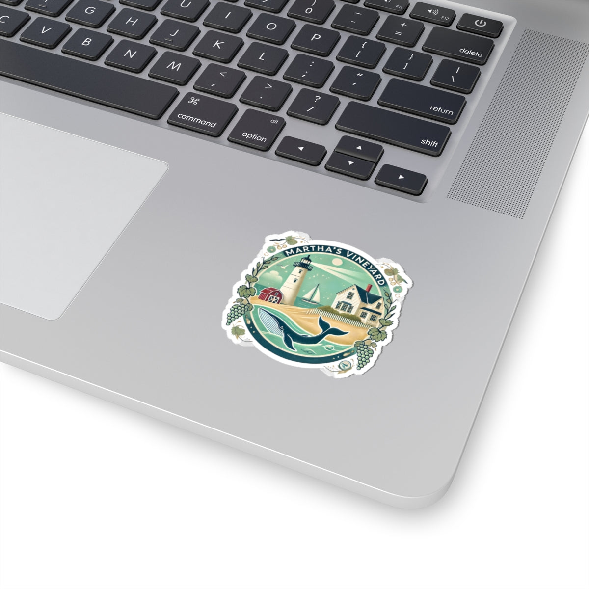 Vintage Martha's Vineyard Kiss-Cut Sticker