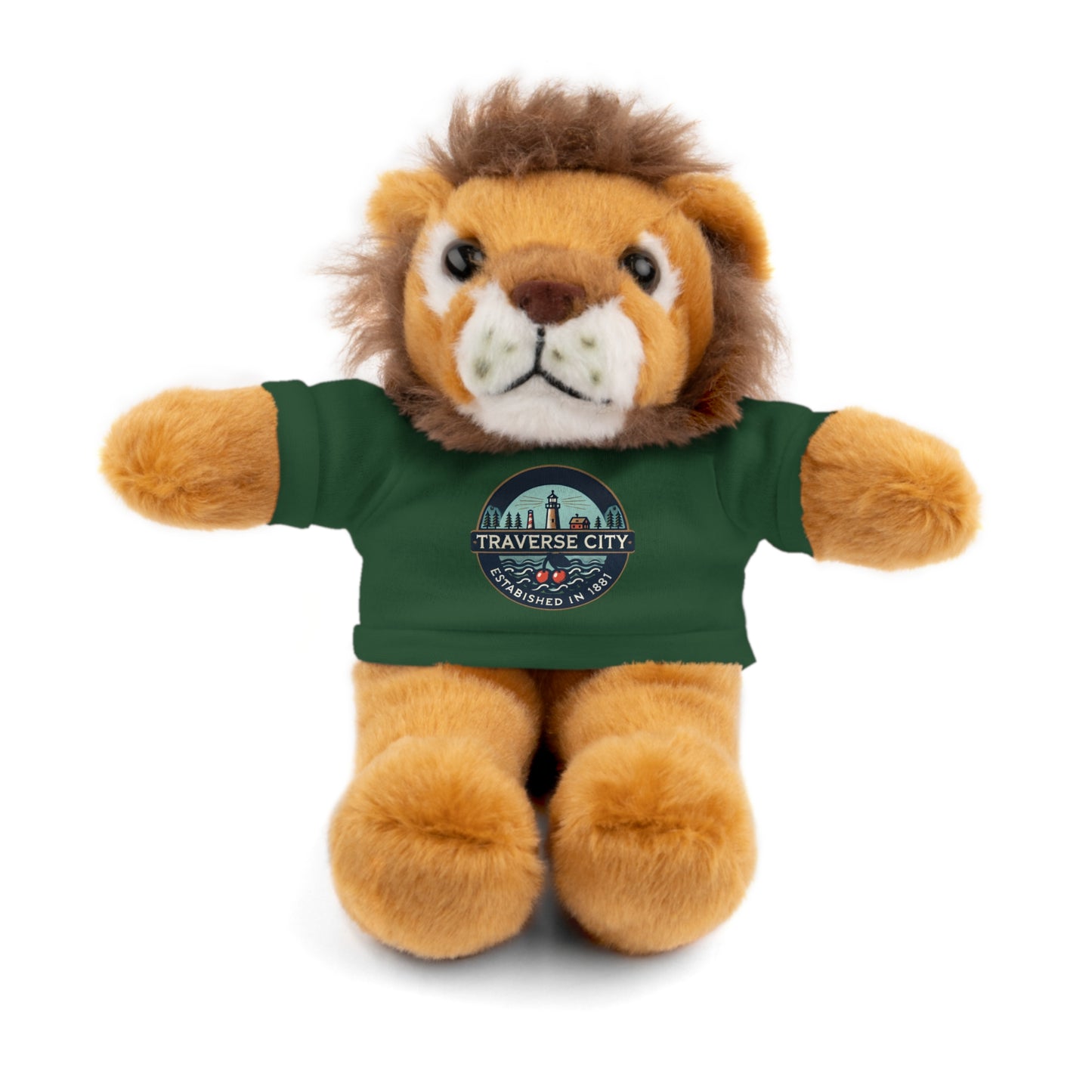 Vintage Traverse City Stuffed Animals with Tee