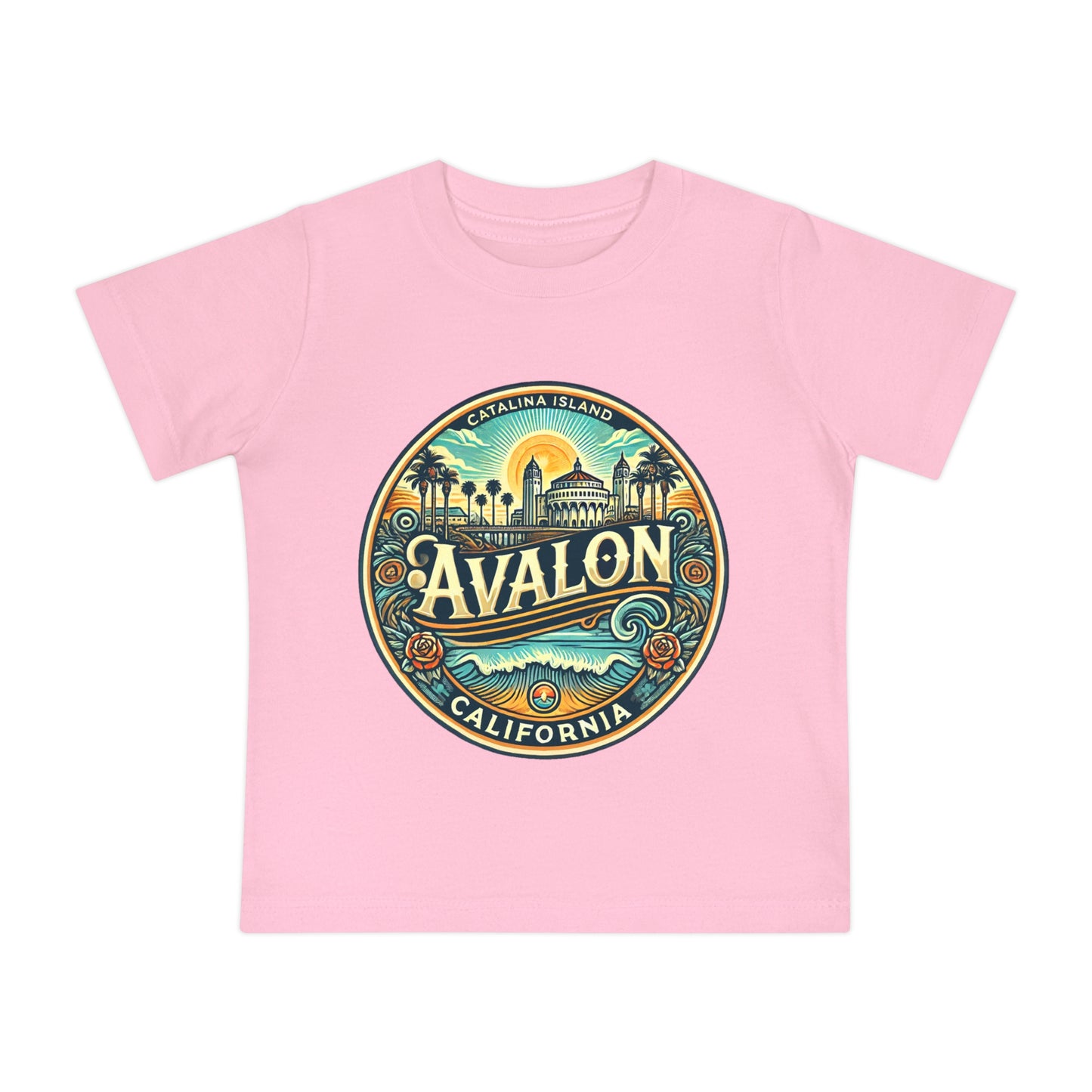 Elegant Avalon Baby Short Sleeve T-Shirt