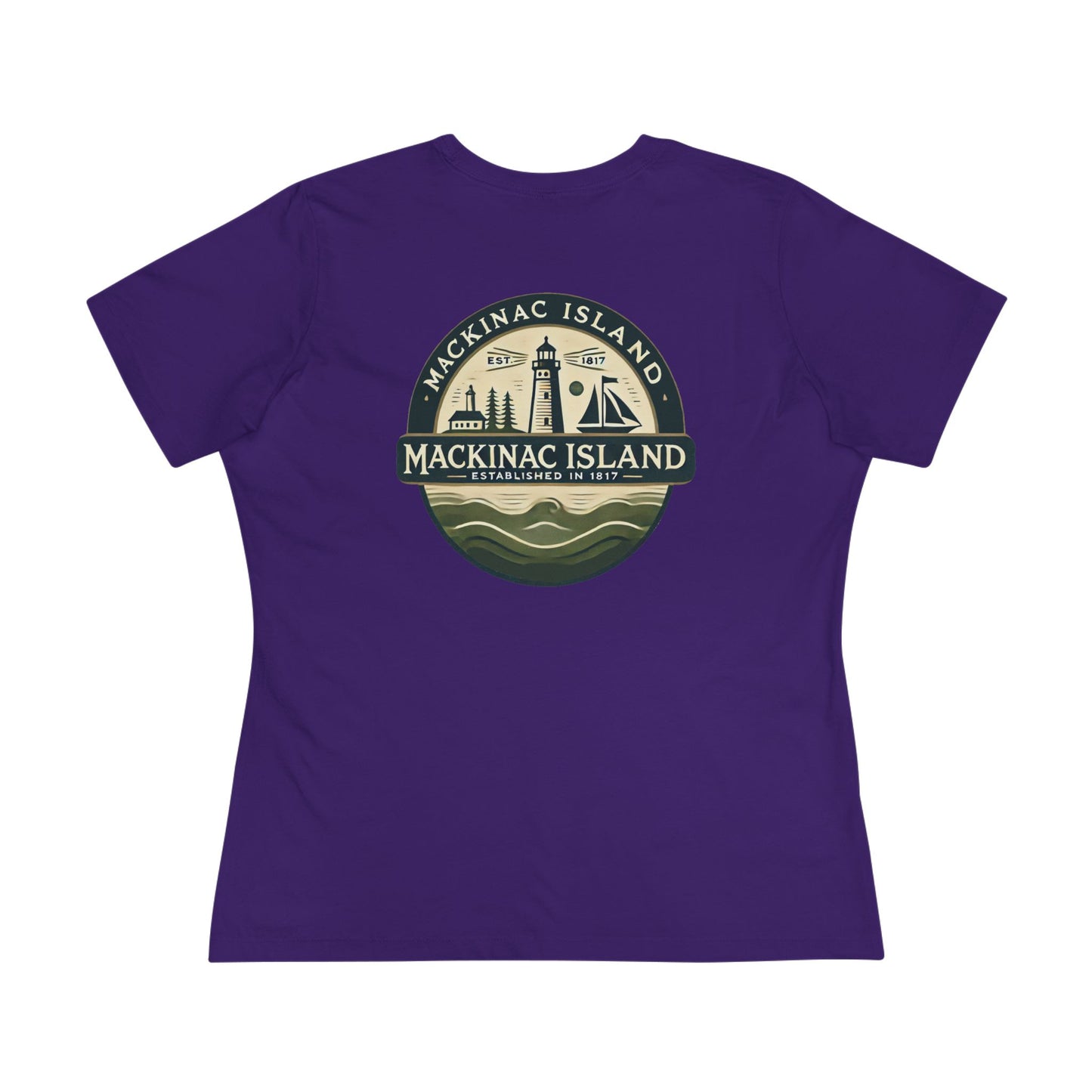 Vintage Mackinac Island Women's Cotton Tee