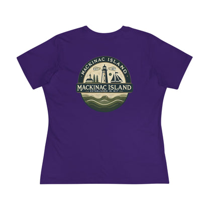 Vintage Mackinac Island Women's Cotton Tee