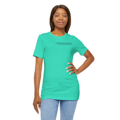 Coastal Vibes Condado Beach Unisex Jersey Short Sleeve Tee