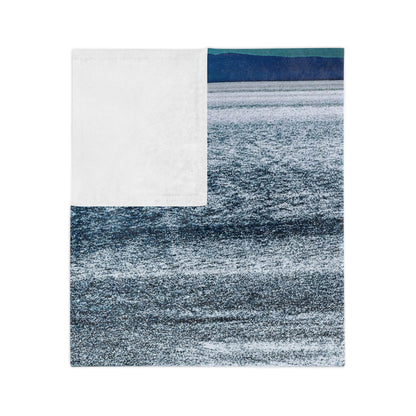 Ocean View Velveteen Microfiber Blanket