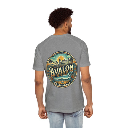 Elegant Avalon Men's Raglan T-Shirt