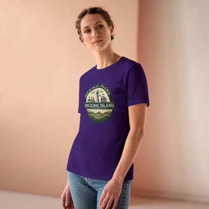 Vintage Mackinac Island Women's Cotton Tee