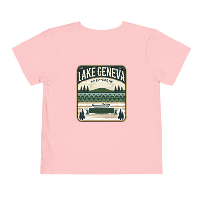 Vintage Lake Geneva Unisex Toddler Short Sleeve Tee