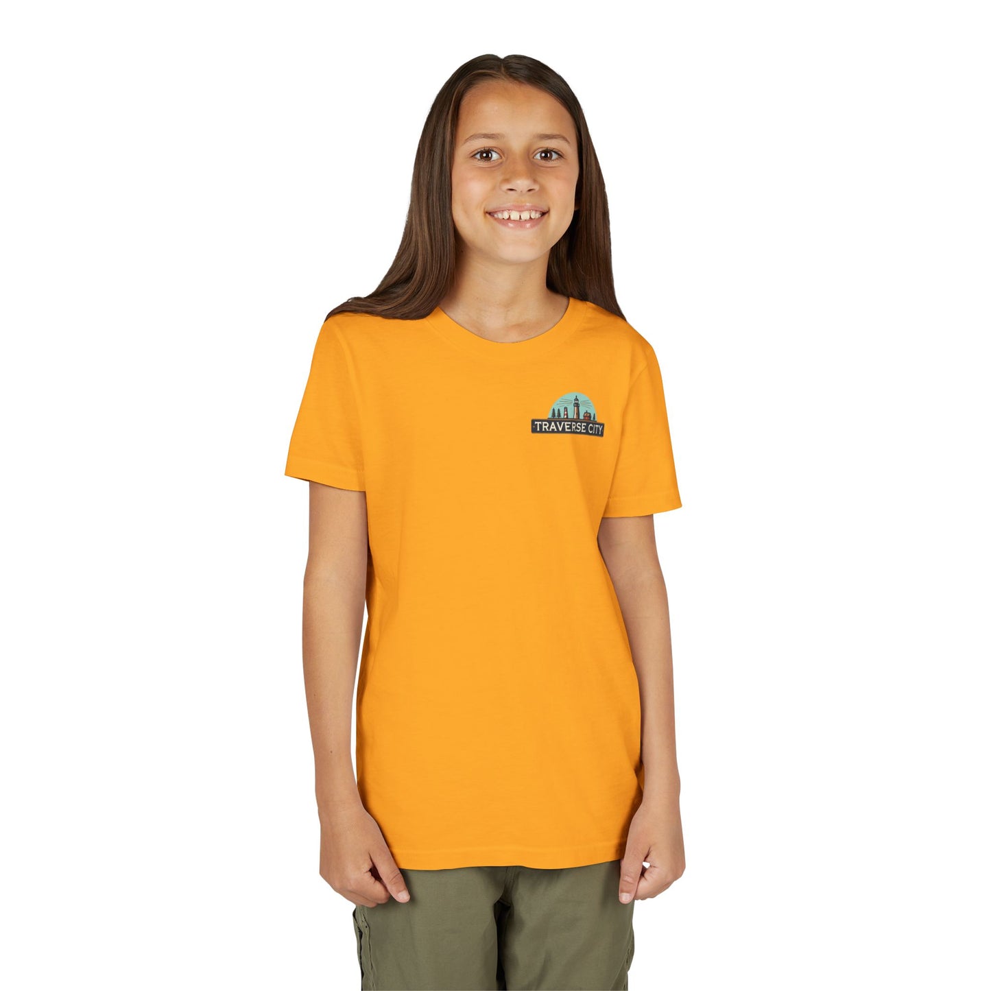 Vintage Traverse City Unisex Youth Short Sleeve Tee