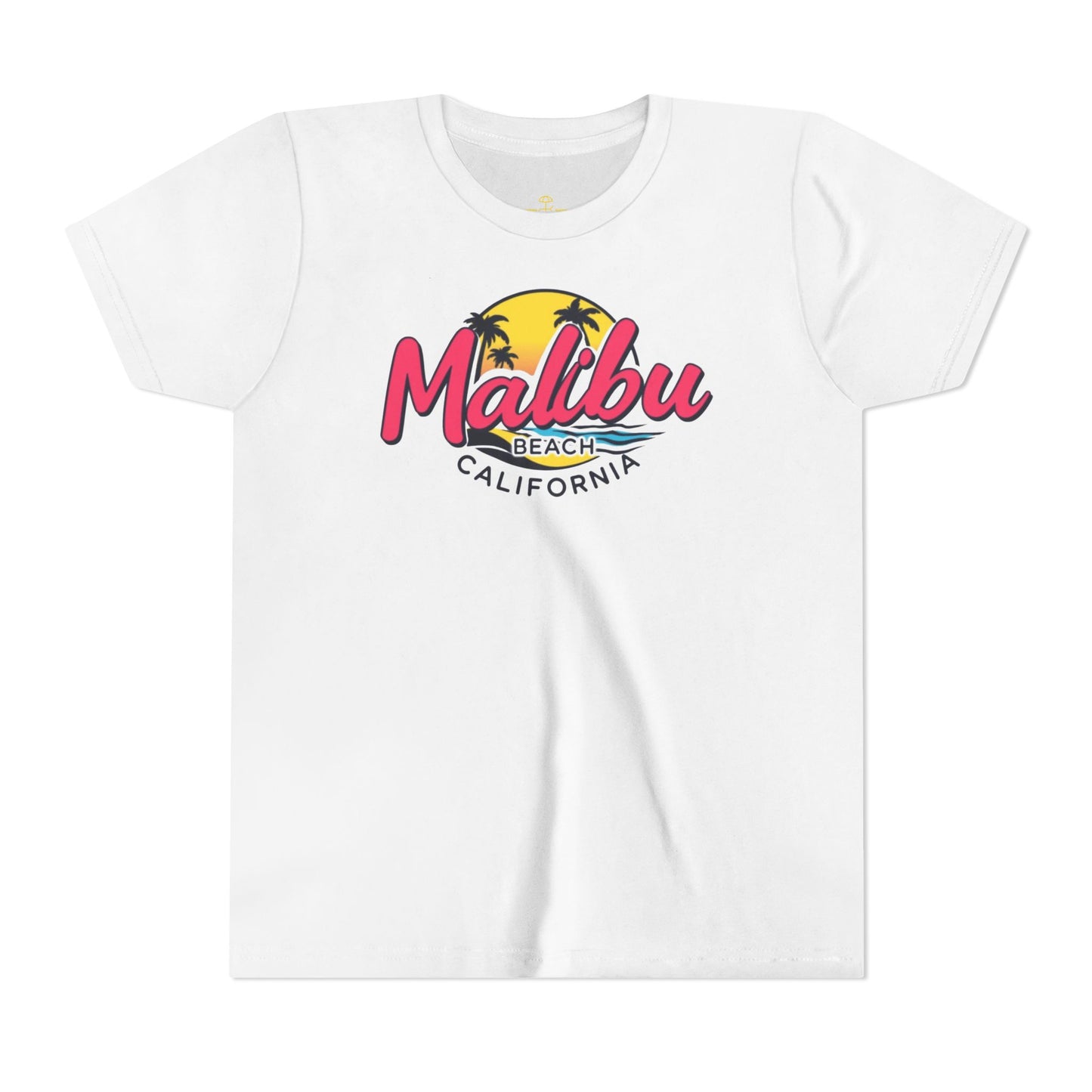 Retro Malibu Unisex Youth Short Sleeve Tee