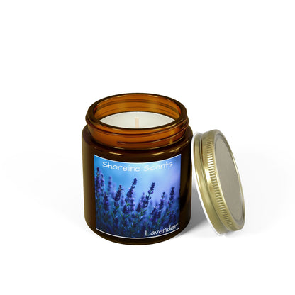 Lavender Scented Candle (Apricot Wax)