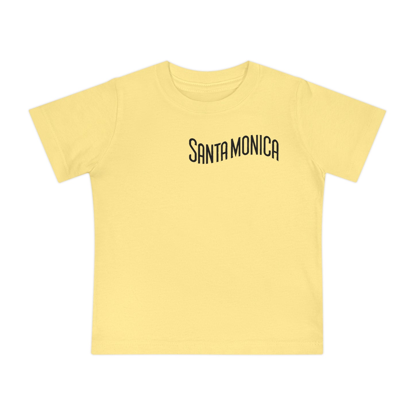 Vibrant Santa Monica Unisex Baby Short Sleeve T-Shirt