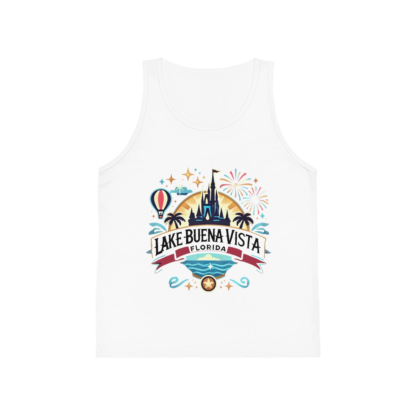 Adventurous Lake Buena Vista Unisex Kids Jersey Tank Top