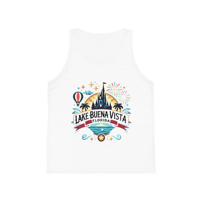 Adventurous Lake Buena Vista Unisex Kids Jersey Tank Top