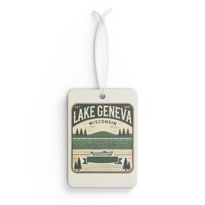 Vintage Lake Geneva Car Air Freshener