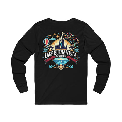 Adventurous Lake Buena Vista Unisex Jersey Long Sleeve Tee