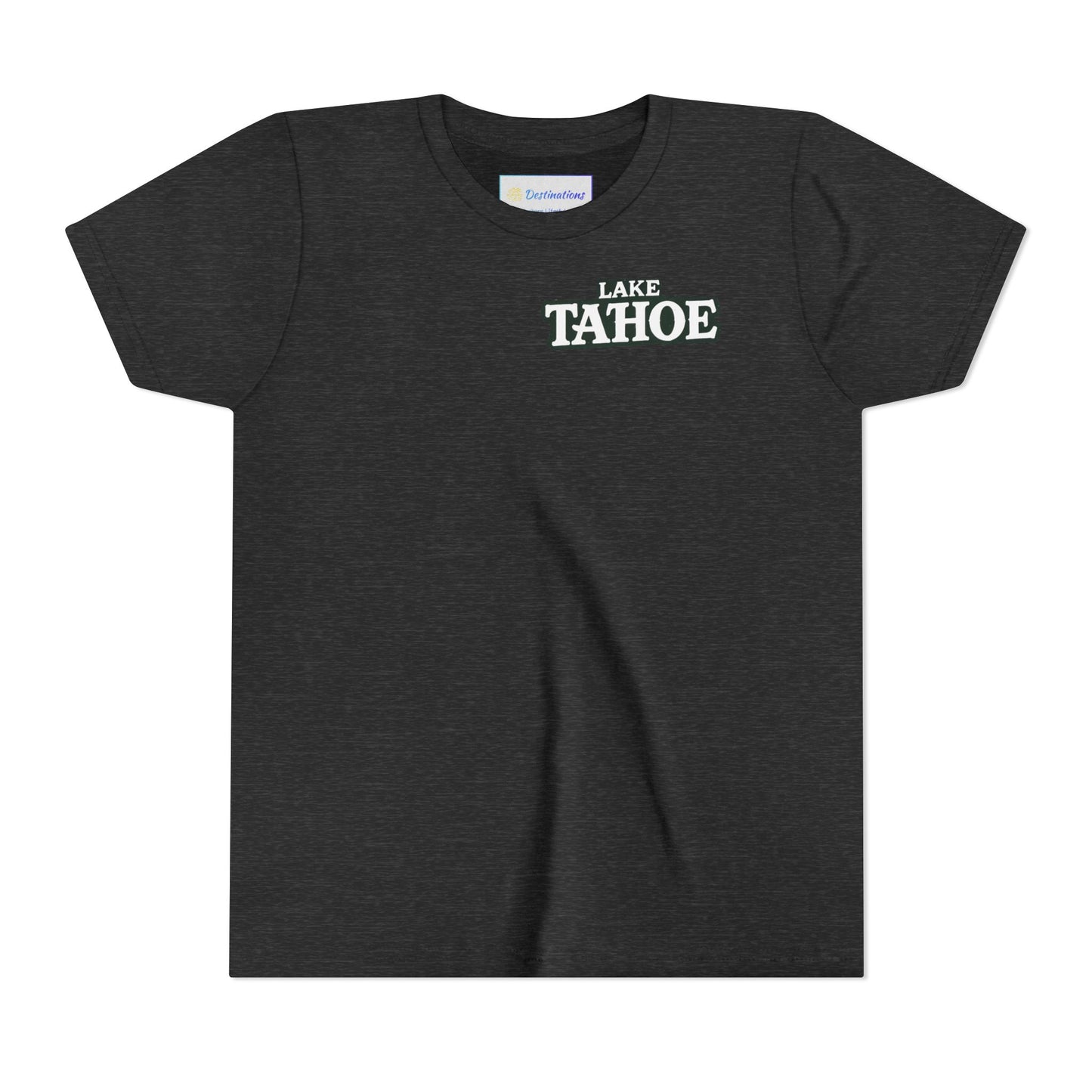 Vintage Lake Tahoe Unisex Youth Short Sleeve Tee