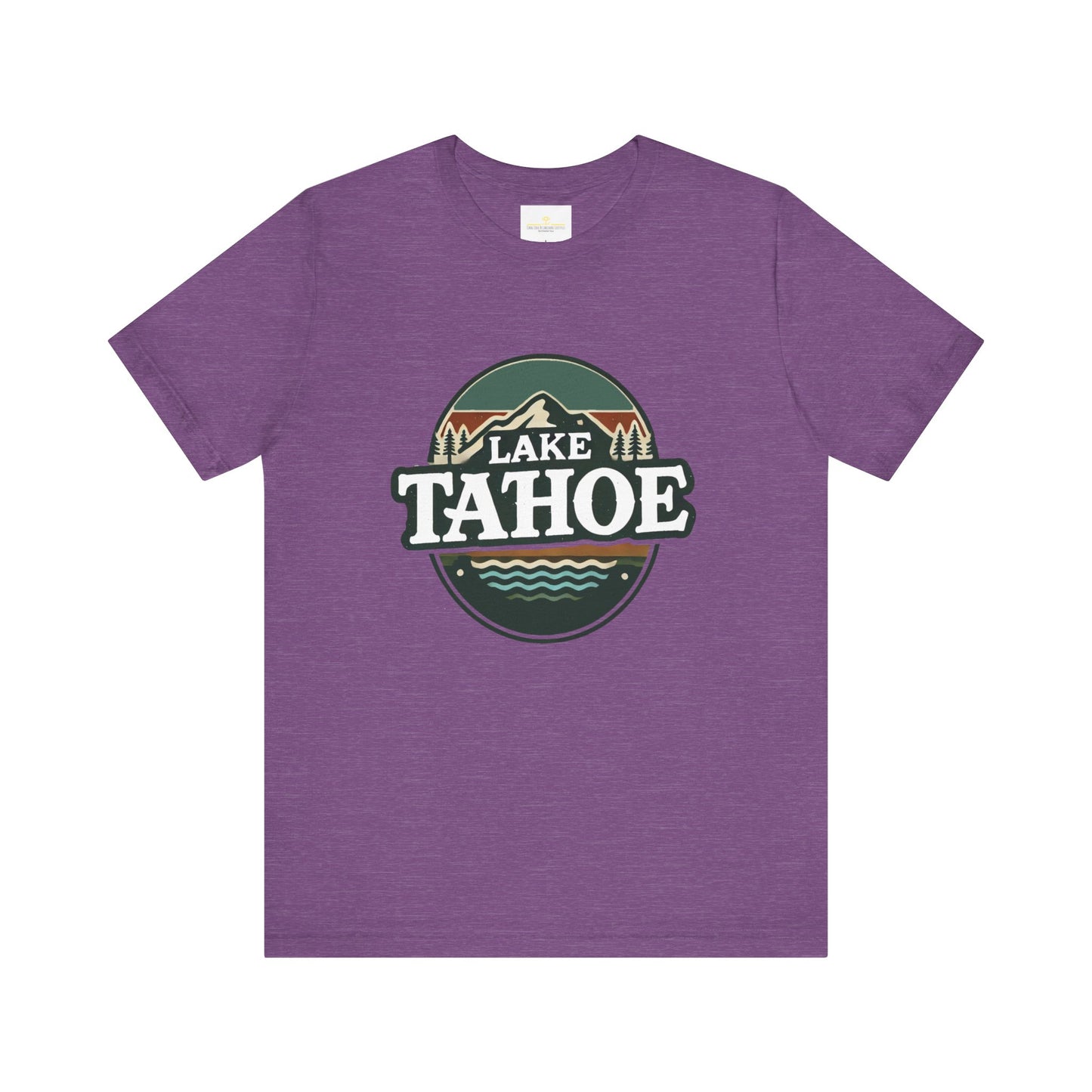 Vintage Lake Tahoe Unisex Jersey Short Sleeve Tee