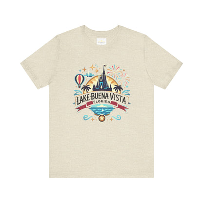 Adventurous Lake Buena Vista Unisex Jersey Short Sleeve Tee