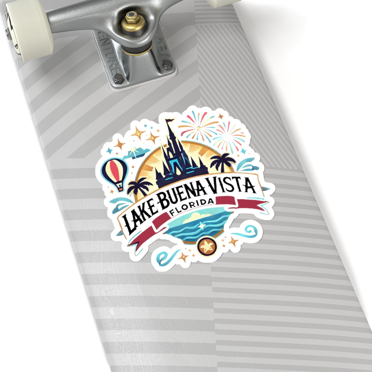 Adventurous Lake Buena Vista Kiss-Cut Sticker