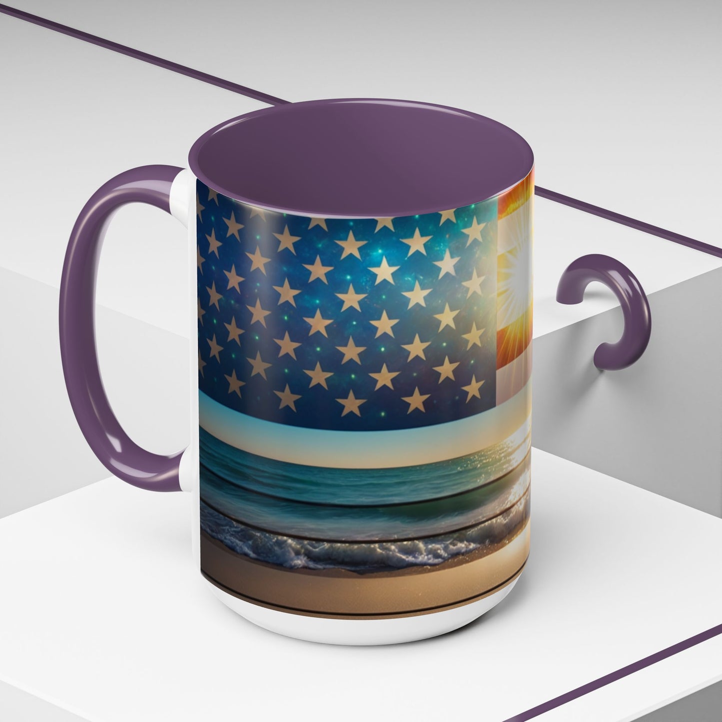 Memorial Accent Coffee Mug