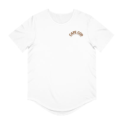 Rustic Cape Cod Men's Jersey Curved Hem Tee
