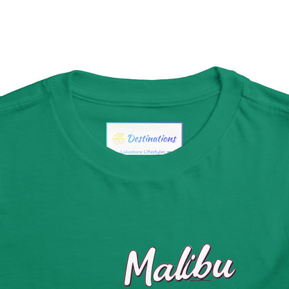 Retro Malibu Unisex Toddler Short Sleeve Tee