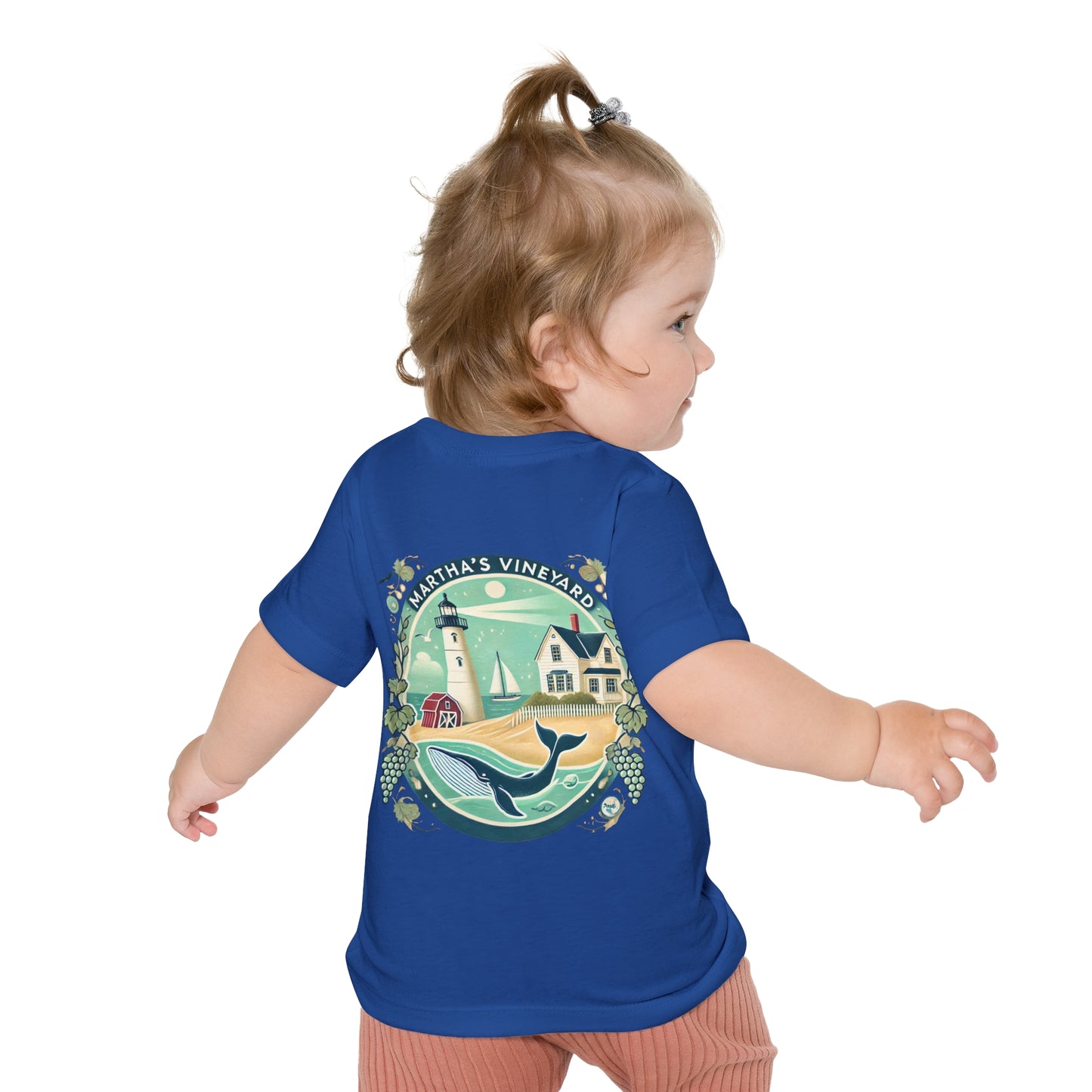 Vintage Martha's Vineyard Unisex Baby Short Sleeve T-Shirt