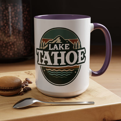 Vintage Lake Tahoe Accent Coffee Mug