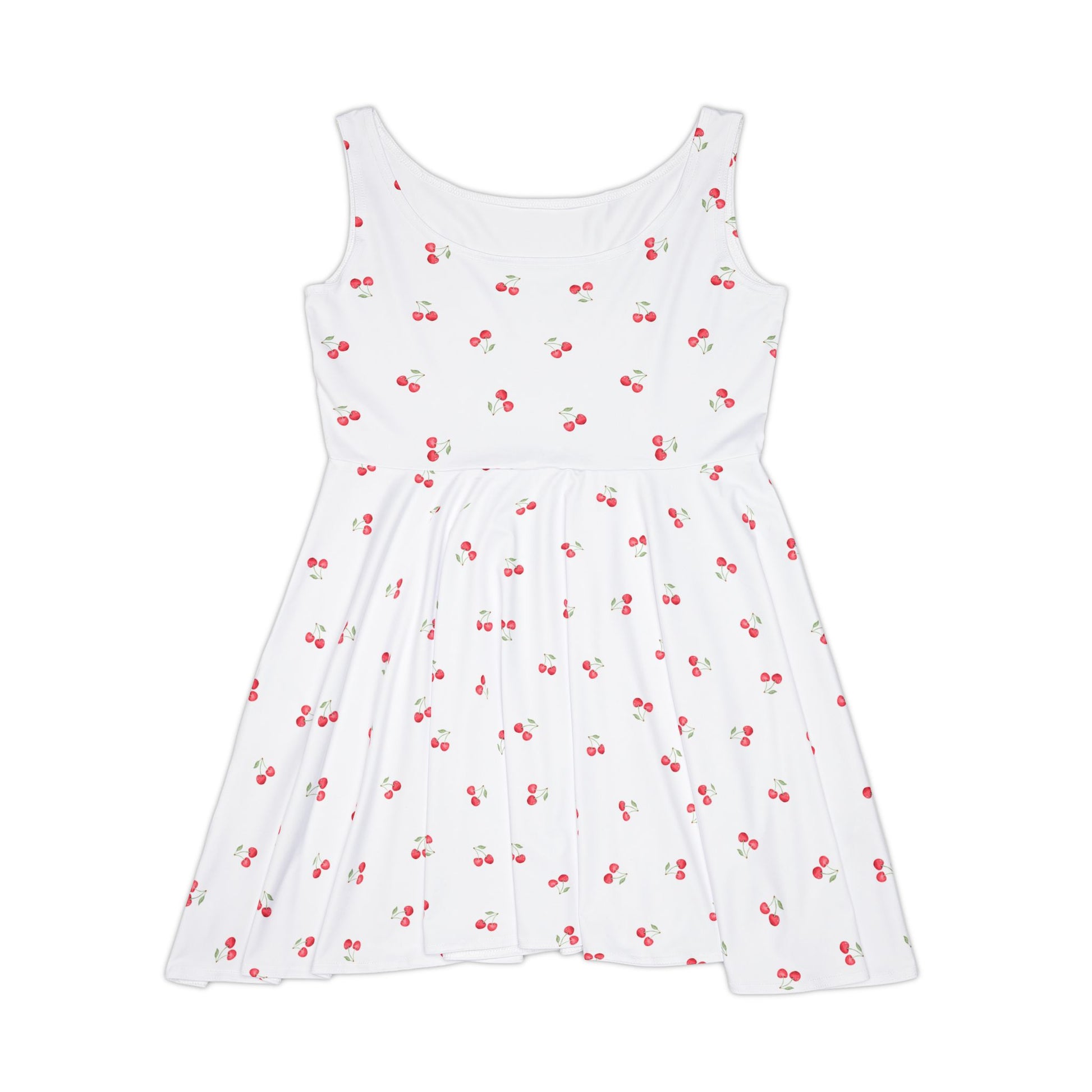 cherry print skater dress Black Cherry Skater Dress