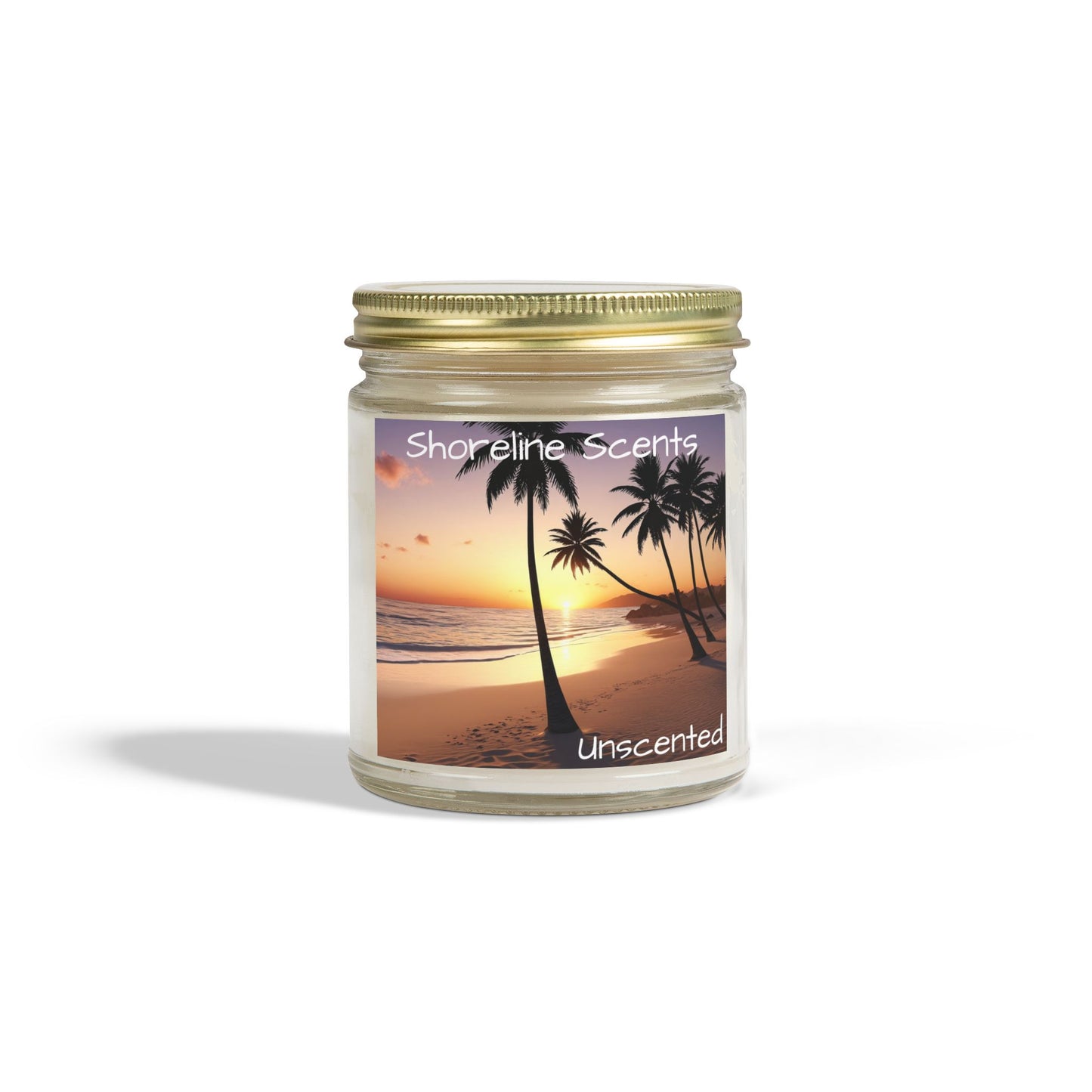 Unscented Candle (Apricot Wax)