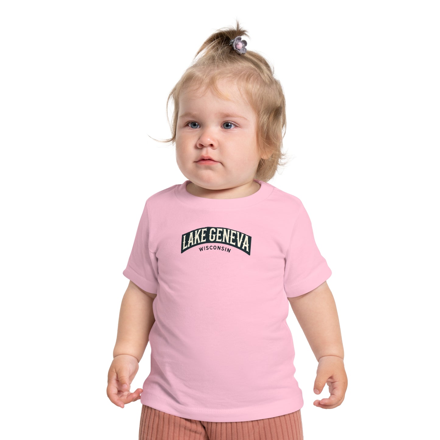 Vintage Lake Geneva Unisex Baby Short Sleeve T-Shirt