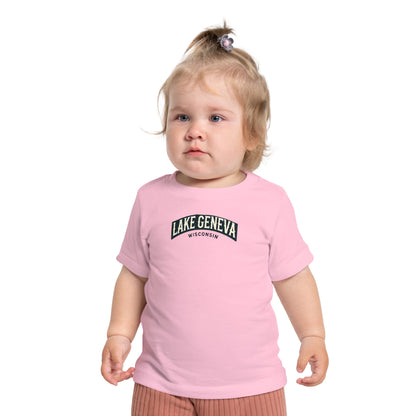 Vintage Lake Geneva Unisex Baby Short Sleeve T-Shirt