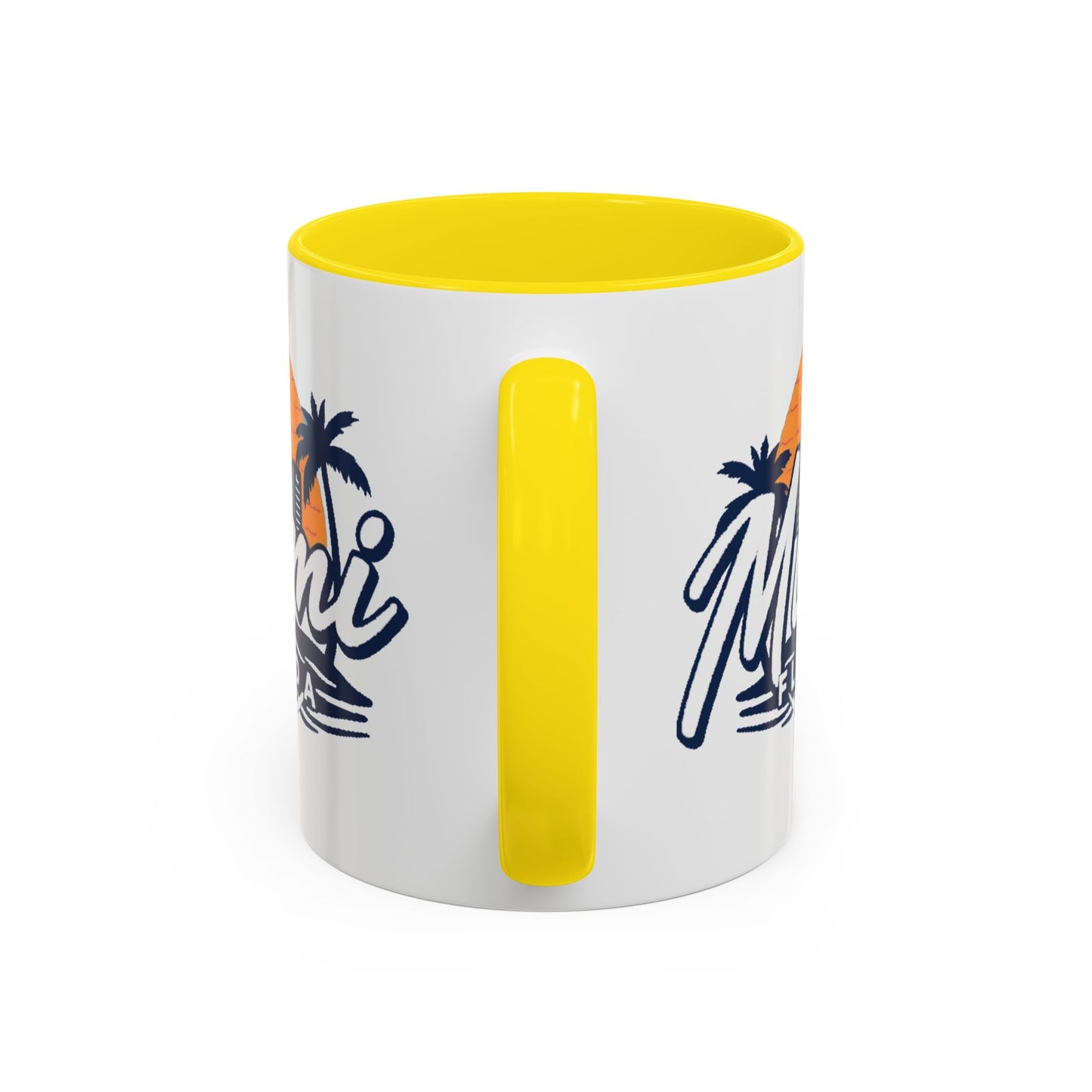 Retro Miami Accent Coffee Mug